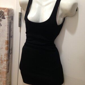 Super Cute Zara Ruched Sides Short Dress, Open Back